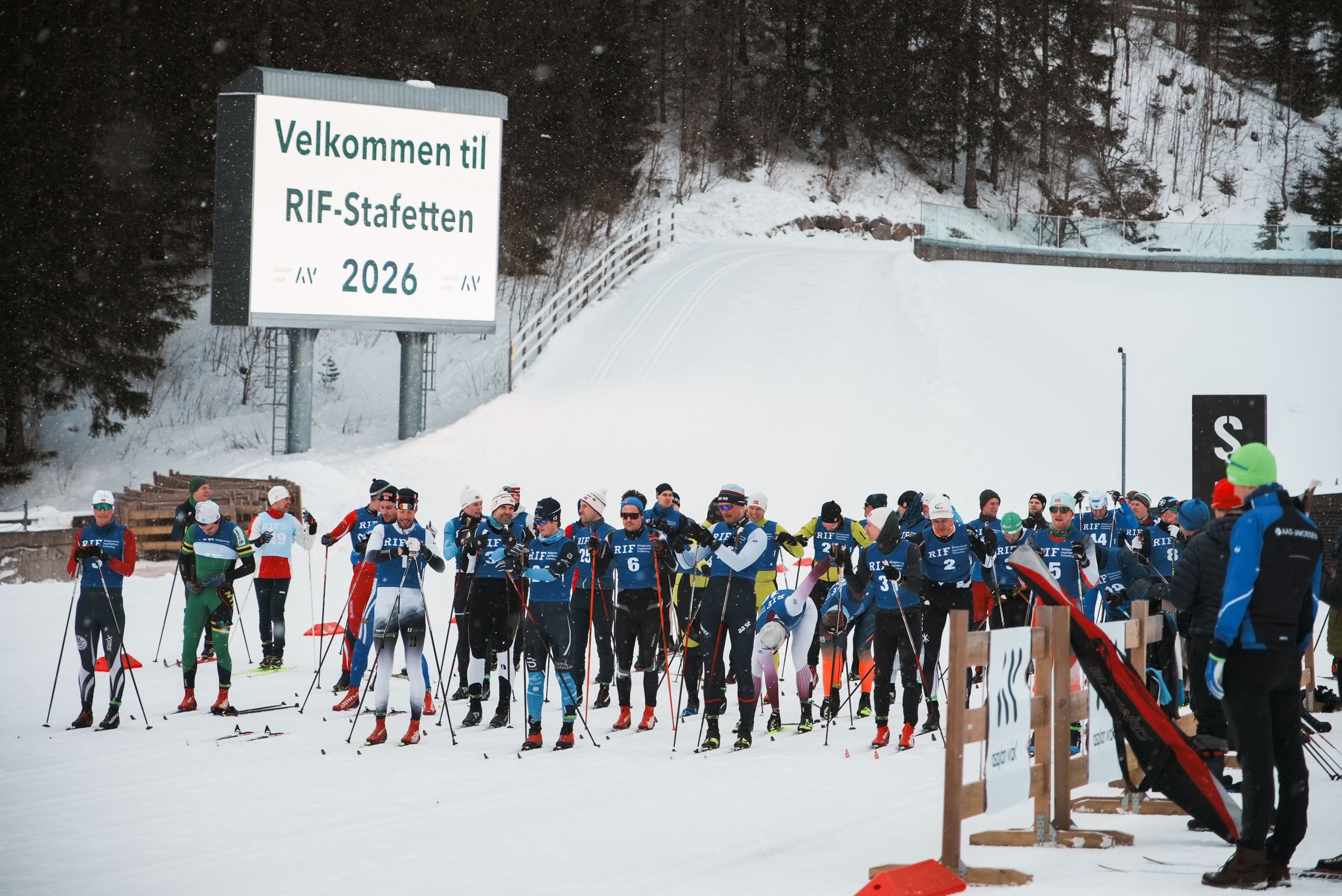 Illustrasjon av Sweco vant RIF‑stafetten 2026!