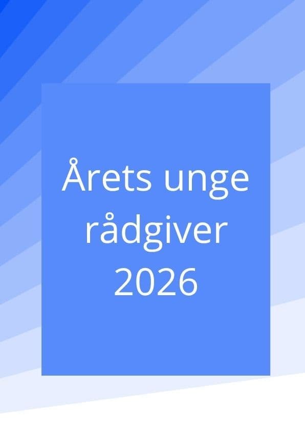 Illustrasjon av Nå kan du nominere dine kandidater til Årets unge rådgiver 2026